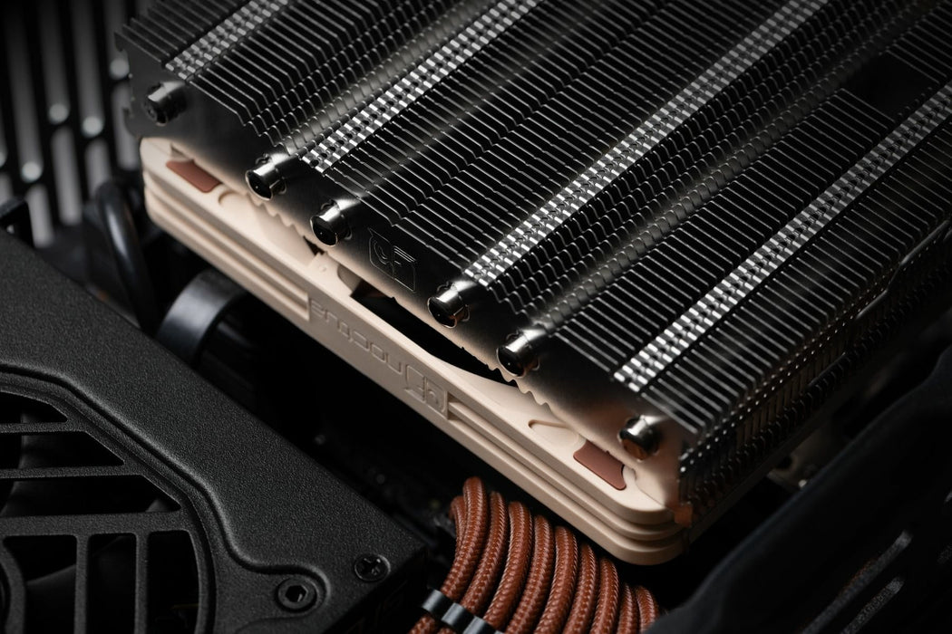 EAN 9010018000504 - Noctua NH-L12SX77 sistema de refrigeración para ordenador Procesador Disipador térmico/Radiador 12 cm Bei imagen 5