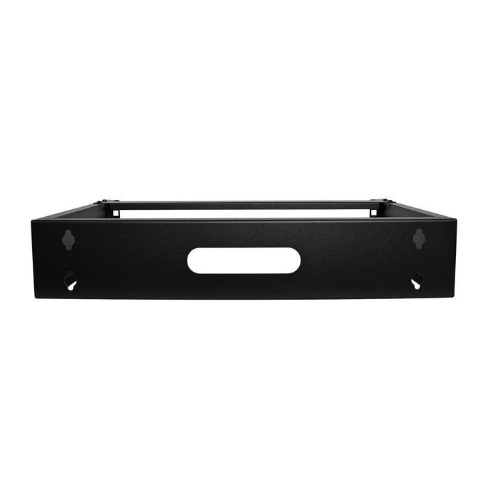 Startech.Com 2he Montaje En Pared Armario De Red Pequeño - 19 Pulgadas Patchhalter - Abrazadera De Montaje Para Fuente De Alimentación - Apto Para Montaje En Pared - Negro - 2u - 48.3 Cm (19")