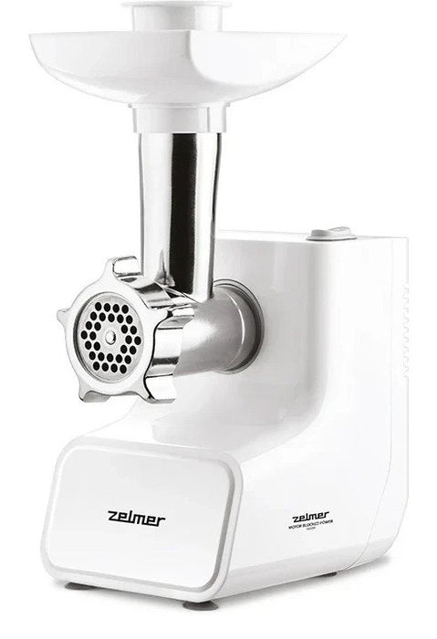 EAN 5908269357550 - Zelmer ZMM3511B picadora 1500 W Plata, Blanco imagen 2
