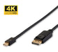 EAN 5712505498040 - Microconnect DP-MMG-100MB cable DisplayPort 1 m Mini DisplayPort Negro imagen 1