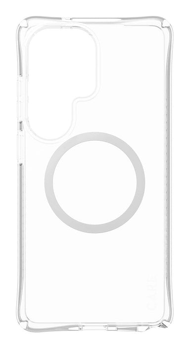 Care By Panzerglass Samba Case Transparent W. Blanco Qi Samsung New Galaxy S26 Ultra