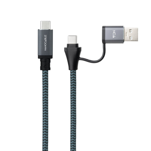 EAN 8433281017146 - Nanocable 10.01.4111-L150-COMB cable USB USB 3.2 Gen 2x2 1,5 m USB A/USB C USB C imagen 2