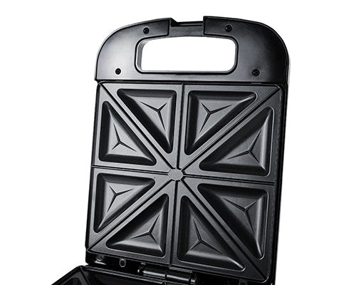 EAN 5903887802031 - Adler AD 3055 sandwichera 2000 W Negro, Plata imagen 3