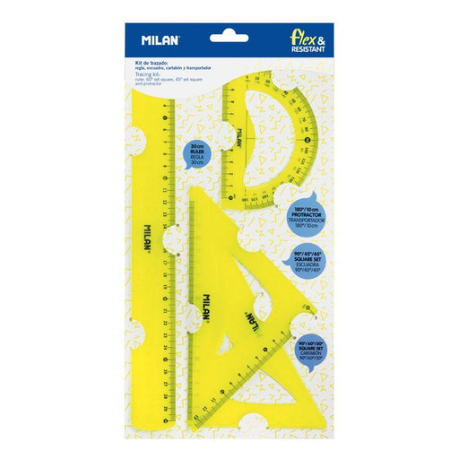 EAN 8411574078906 - Milan Flex & Resistant Acid juego de reglas 4 pieza(s) imagen 1