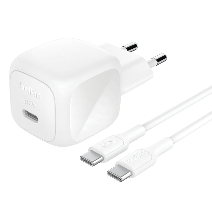 EAN 0745883911004 - Belkin WCA013kq1MWH-B6 Universal Blanco Corriente alterna Carga rápida Interior imagen 1