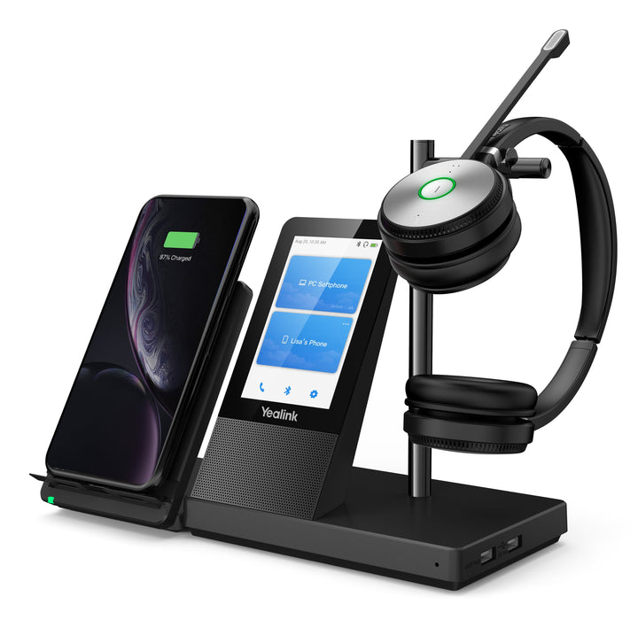 EAN 0841885105844 - Yealink WH66 Dual UC Auriculares Inalámbrico Diadema Oficina/Centro de llamadas USB tipo A Bluetooth Base imagen 5