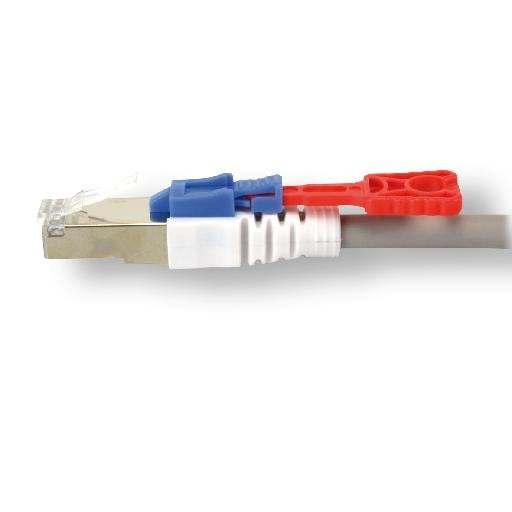 Patch Cable Lockable 5m Grey