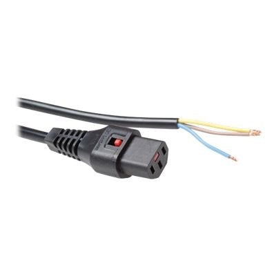 Powercord C13 Iec Lock - Open End Negro 3 M, Pc979