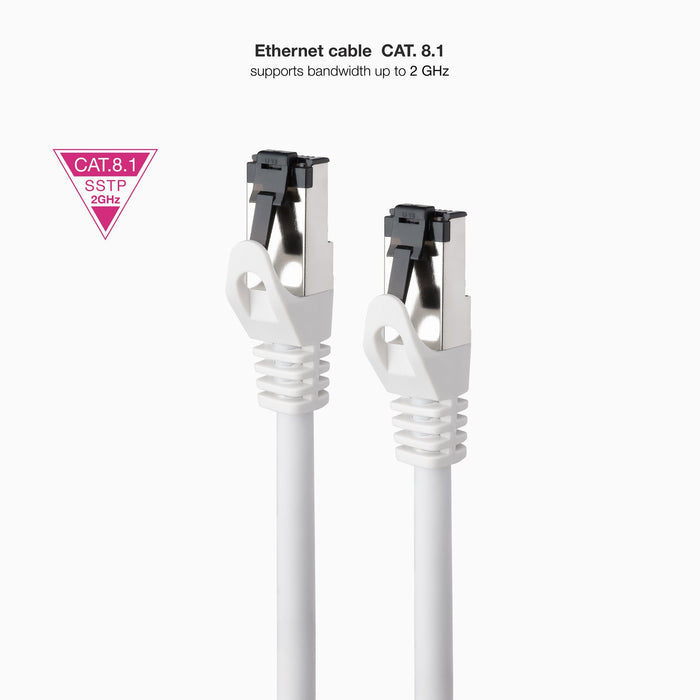 EAN 8433281016026 - Nanocable 10.20.2002-W cable de red Cat8.1 S/FTP (S-STP) imagen 2