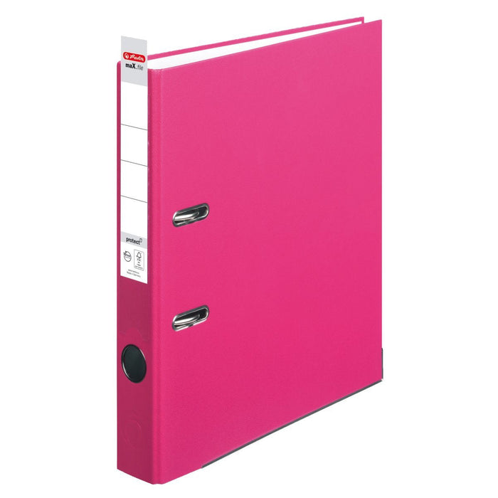 Herlitz Max.File Carpeta De Cartón A4 Rosa