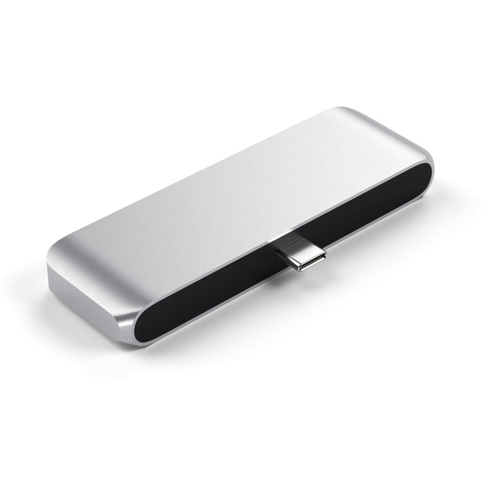 Satechi St-Tcmphs Base Para Portátil Y Replicador De Puertos Usb 3.2 Gen 1 (3.1 Gen 1) Type-C Plata