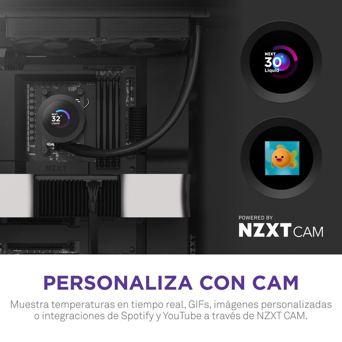 EAN 5056547205199 - NZXT Kraken Plus 240 Procesador Sistema de refrigeración líquida todo en uno 12 cm Negro imagen 5