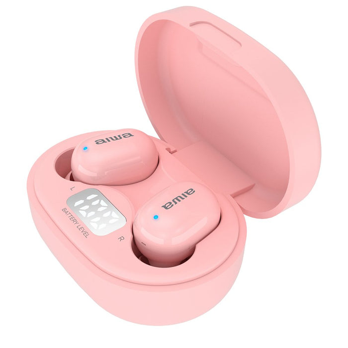 EAN 8435256897463 - Aiwa EBTW-150PK auricular y casco Auriculares Inalámbrico Dentro de oído Llamadas/Música Bluetooth Rosa imagen 10
