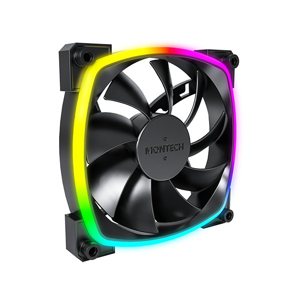 EAN 4710562746280 - Montech AX120 PWM Carcasa del ordenador, Procesador Módulo de ventilador 12 cm Negro 1 pieza(s) imagen 1