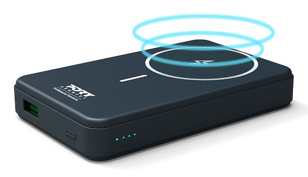 EAN 3567049070052 - Port Designs 907005 batería externa Polímero de litio 10000 mAh Cargador inalámbrico Negro imagen 4