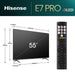 EAN 6942351402819 - Hisense 55E7NQ PRO 139,7 cm (55") 4K Ultra HD Smart TV Wifi Gris 450 cd / m² imagen 2