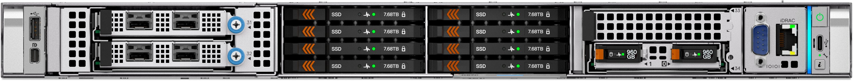 Poweredge R470 Smart Selection 6x2.5  6507p 1x32gb 1x480gb Ssd Sata 2x1100w H965i 3yr Basic Nbd