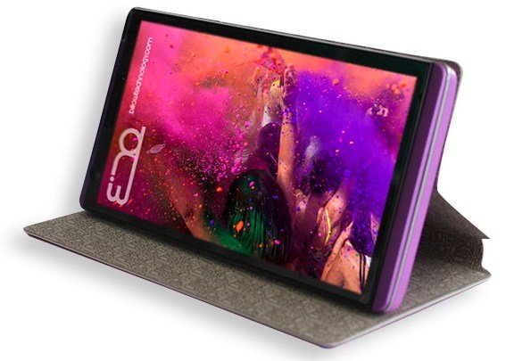 EAN 8435099516958 - Billow SFP47QP funda para teléfono móvil 11,9 cm (4.7") Libro Púrpura imagen 4