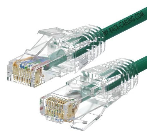 Wp Wpc-Pat-6au005g-S Cable De Red Verde, Transparente 0,5 M Cat6a U/Utp (Utp)