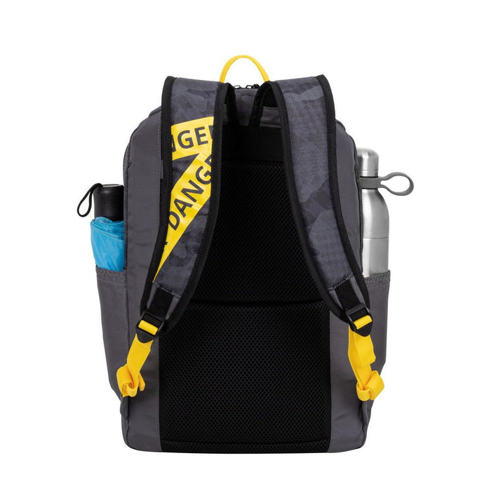 EAN 4260709010441 - Rivacase Erebus 33,8 cm (13.3") Mochila Camuflaje, Gris imagen 6