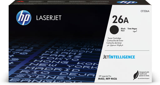 EAN 0889296154761 - HP 26A Black Original LaserJet Toner Cartridge cartucho de tóner 1 pieza(s) imagen 1