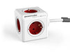 EAN 8718444083184 - Allocacoc PowerCube base múltiple 3 m 1 salidas AC Interior Rojo, Blanco imagen 1