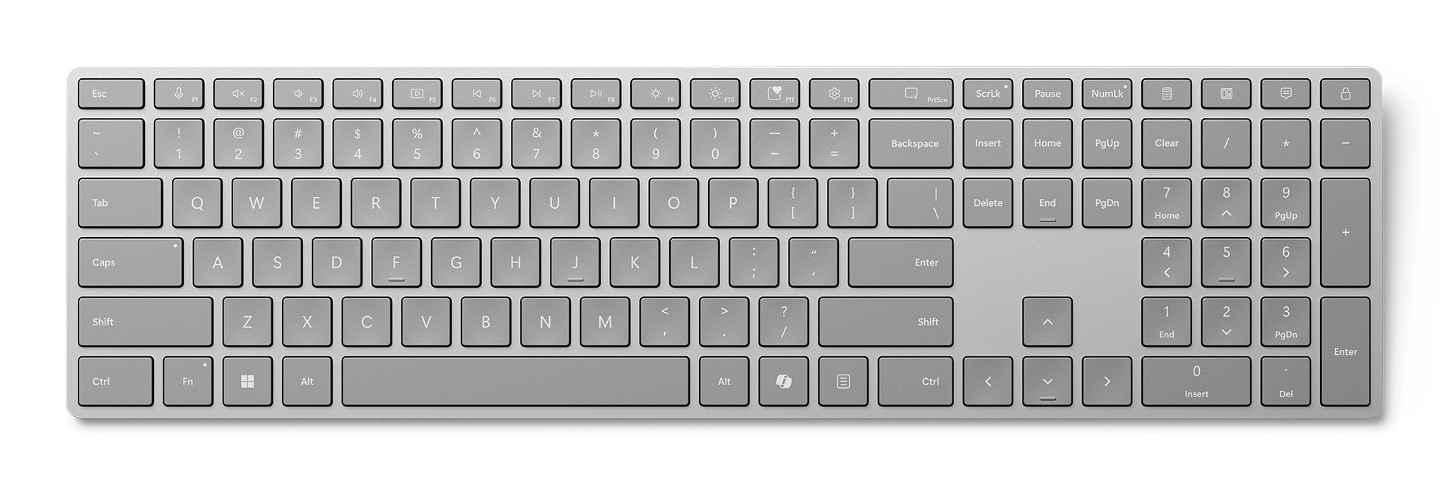 Surface Keyboard Gray Copilot Azerty Be Azerty Be