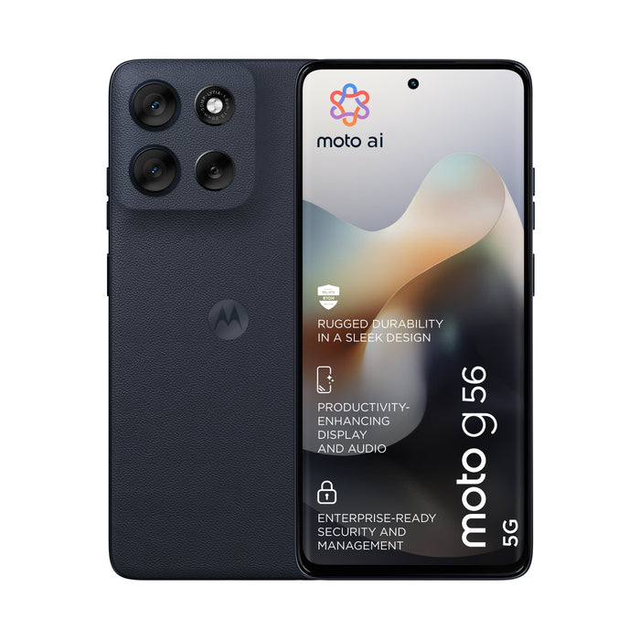EAN 0840493603605 - Motorola moto g56 5G 17,1 cm (6.72") Ranura híbrida Dual SIM Android 15 USB Tipo C 8 GB 256 GB 5200 mAh N imagen 1