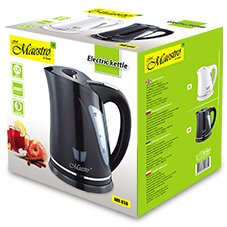 EAN 4820177148826 - Maestro MR038 tetera eléctrica 1,7 L 2000 W Negro imagen 5