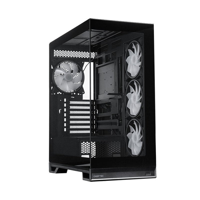 Chieftec Vista Max (Negro, Tempered Glass X 2) Gx-30b-Op