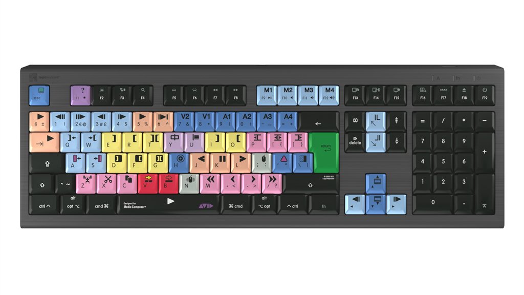 Logickeyboard Avid Media Composer Astra 2 Classic Uk (Mac)