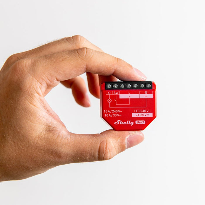 EAN 3800235261798 - Shelly 1PM Gen3 Interruptor inteligente Rojo imagen 3