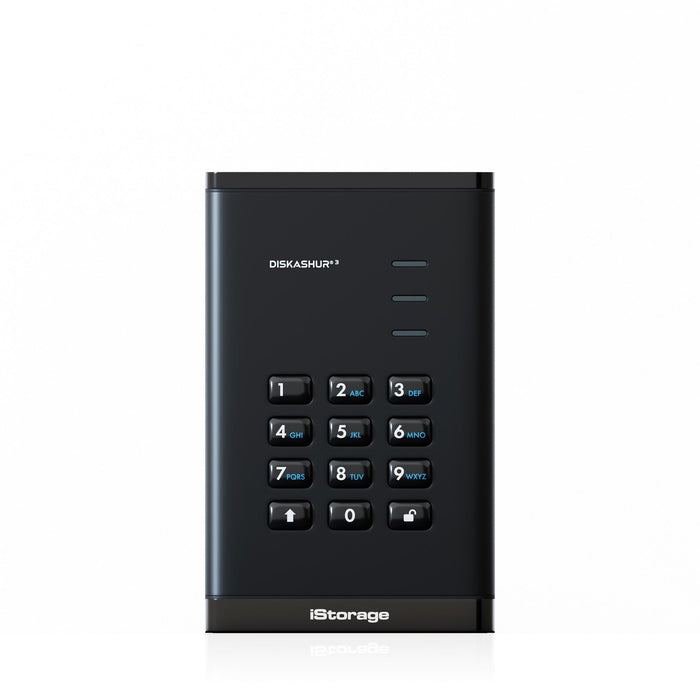 Istorage Diskashur3 Hdd 256-Bit 4tb - Black