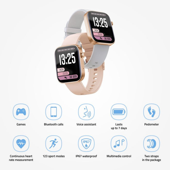 Smartwatch Lamax Bcool2 Plus Rose Gold
