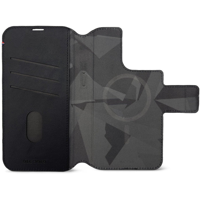 Decoded Modu Wallet Funda Para Iphone 13 Pro Max (6.69") Funda Cartera Negro