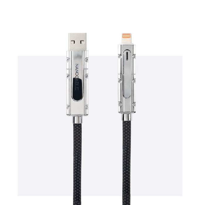 Cable Usb-C+Usb-A/M - Lightning+Usb-C/M 2.0 27w 2m