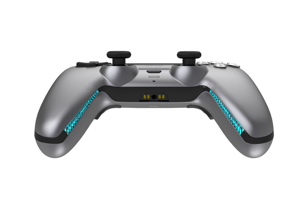 EAN 7333048072498 - Deltaco Gaming GAM-199-STEELGRAY mando y volante Gris, Metálico, Acero Bluetooth/USB Gamepad PlayStation  imagen 5