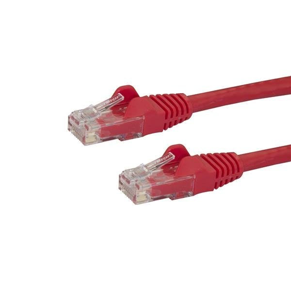 Cable 7m Rojo De Red Gigabit   Cabl  Cat6 Ethernet Rj45 Snagless