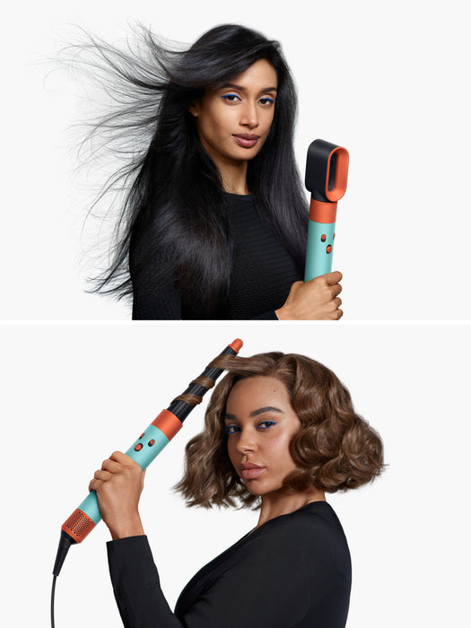 EAN 5025155099070 - Dyson Airwrap i.d. Herramienta de peinado con múltiples accesorios Caliente Negro, Naranja, Verde azulado imagen 2