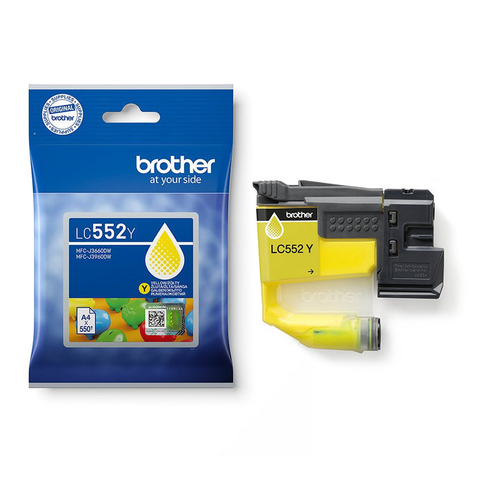 Tinta  Brother Lc552y Ink Yellow