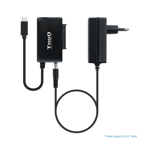 EAN 8433281011397 - TooQ TQHDA-02C base de conexión para disco duro USB 3.2 Gen 1 (3.1 Gen 1) Type-C Negro imagen 2