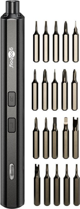 EAN 4040849778384 - Goobay 77838 destornillador eléctrico y llave de impacto Negro imagen 3
