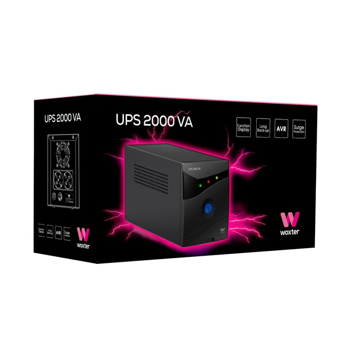 EAN 8435089029949 - Woxter UPS 2000 VA sistema de alimentación ininterrumpida (UPS) Línea interactiva 2 kVA 1200 W 2 salidas  imagen 5