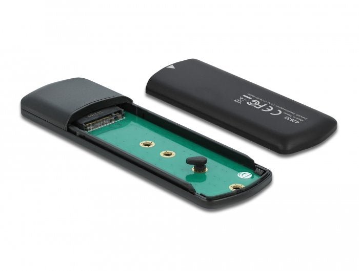 EAN 4043619426331 - DeLOCK 42633 caja para disco duro externo Caja externa para unidad de estado sólido (SSD) Negro imagen 3