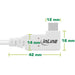 EAN 4043718316922 - InLine 35912W cable USB USB4 Gen 3x2 2 m USB C 40 Gbit/s 240 W Blanco imagen 2