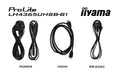 EAN 4948570123551 - iiyama LH4365UHSB-B1 pantalla de señalización Diseño de quiosco 108 cm (42.5") LED Wifi 800 cd / m² 4K Ul imagen 17
