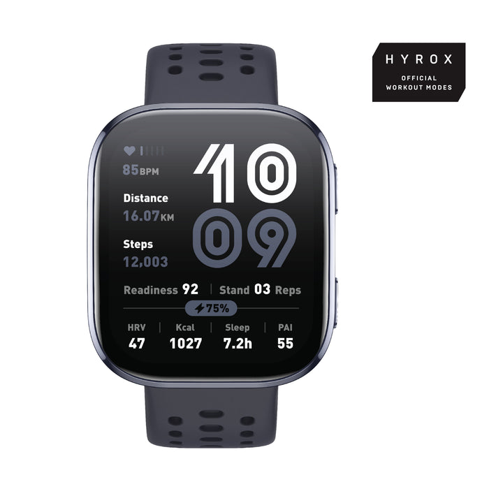 EAN 6970100377842 - Amazfit Bip 6 Black 5 cm (1.97") AMOLED Digital 390 x 450 Pixeles Pantalla táctil Negro GPS (satélite) imagen 1