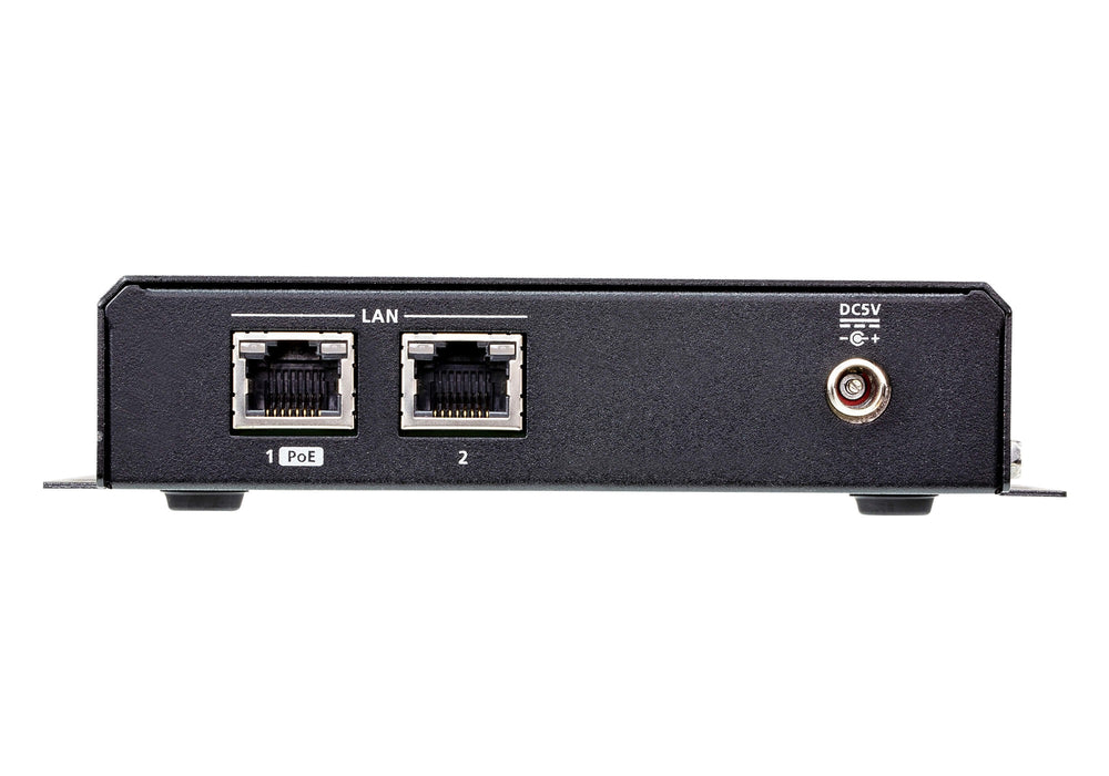 4k Hdmi Over Ip Receiver With Poe, Usb Peripheral Support And Ir / Rs-232 / Ethernet (Webgui) Control And Daisy-Chainable