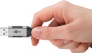EAN 4040849743962 - Goobay 74396 cambiador de género para cable USB 3.0 type A RJ45 Negro, Plata imagen 9