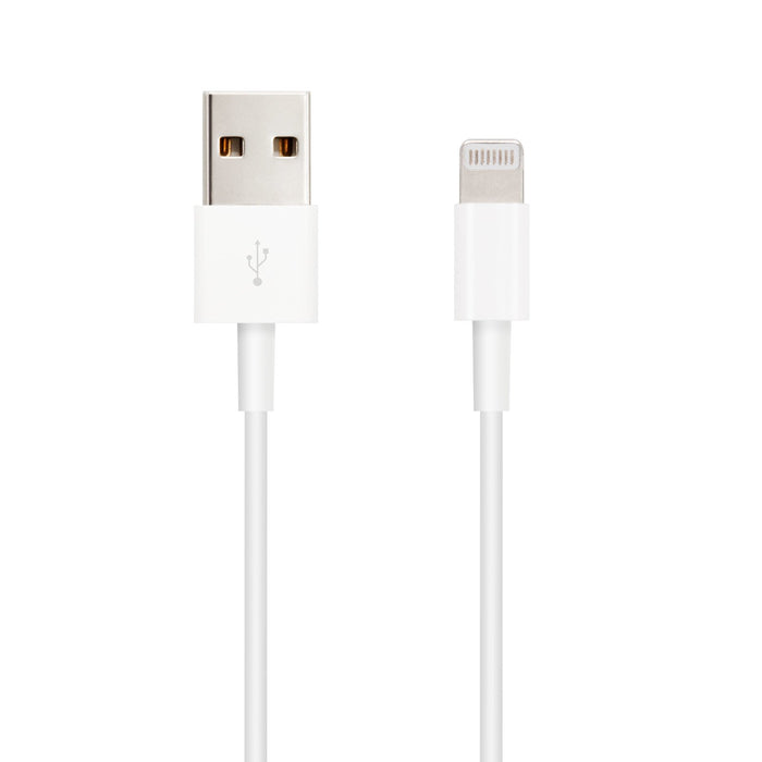 EAN 8433281006645 - Nanocable 10.10.0401 cable de conector Lightning 1 m Blanco imagen 2